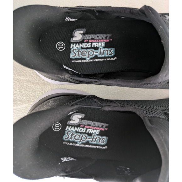 Skechers Women's S Sport Hands Free Step Ins Black 10 Pull On Sneakers40 - Picture 6 of 10